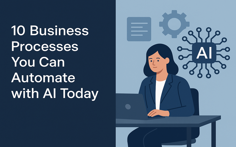 10 Business Processes You Can Automate with AI Today