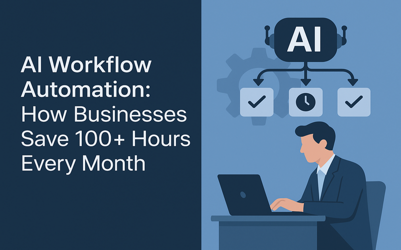 AI Workflow Automation: How Businesses Save 100+ Hours Every Month