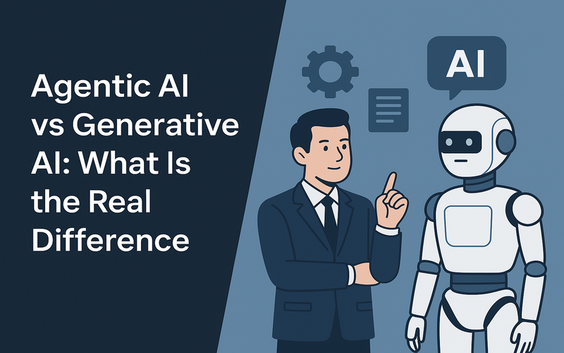 Agentic AI vs Generative AI: What Is the Real Difference