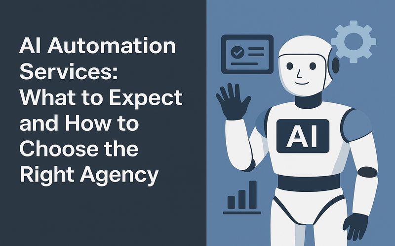 AI Automation Services: What to Expect and How to Choose the Right Agency