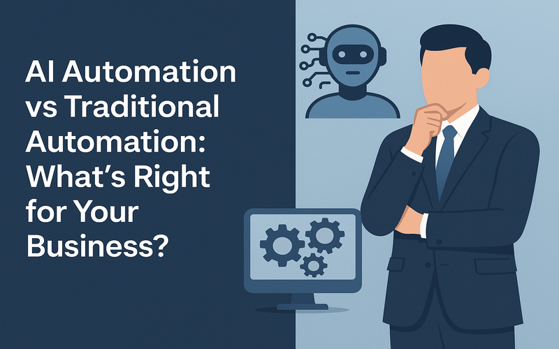 AI Automation vs Traditional Automation: What's Right for Your Business?