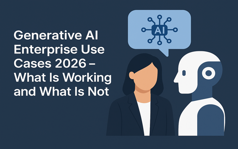 Generative AI Enterprise Use Cases 2026 - What Is Working and What Is Not