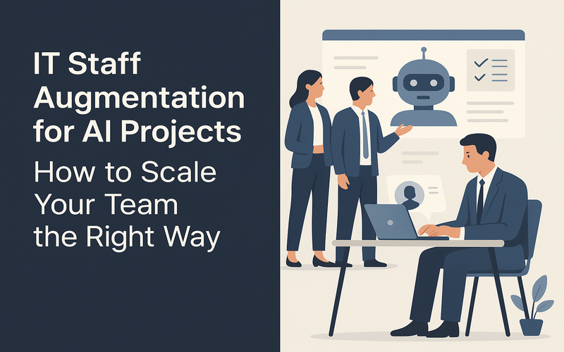 IT Staff Augmentation for AI Projects - How to Scale Your Team the Right Way