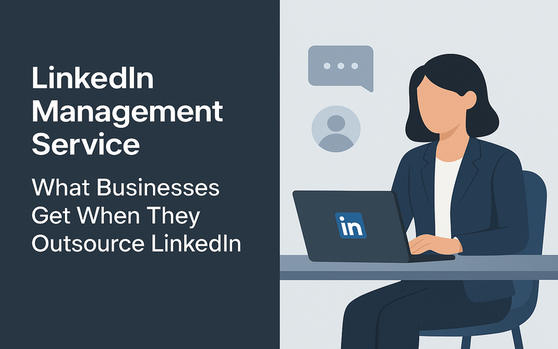 LinkedIn Management Service - What Businesses Get When They Outsource LinkedIn