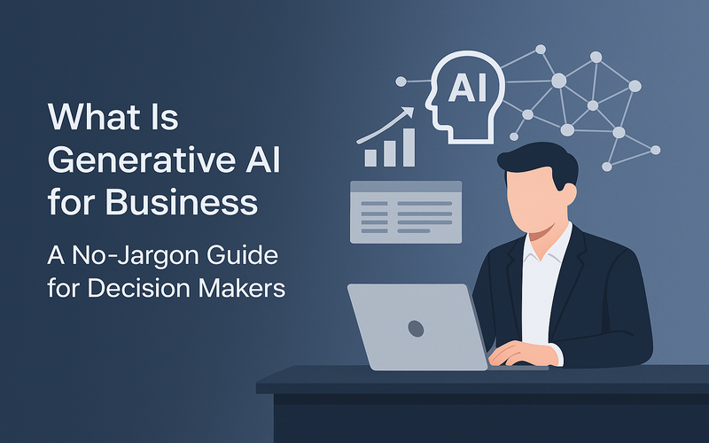 What Is Generative AI for Business - A No-Jargon Guide for Decision Makers